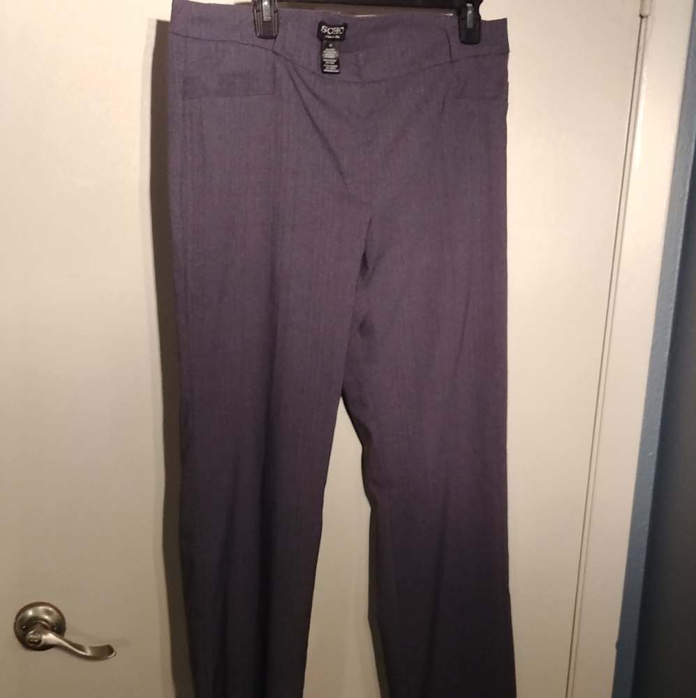 Navy/ grey dress slacks